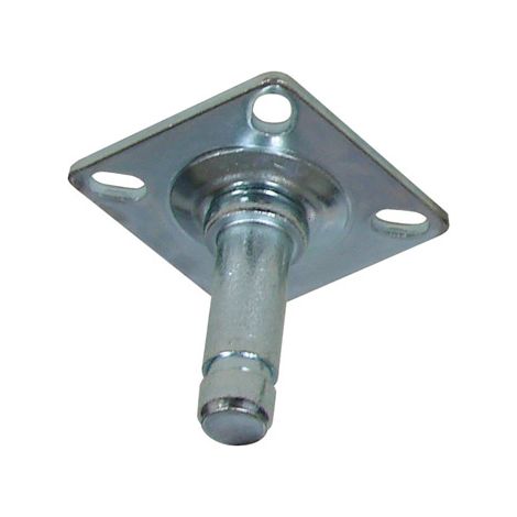 Fixations pour roulettes ø75 - Pour roulette : Sans frein - Pour roulette de diamètre : 50 / 65 / 75 mm - GUY RAYMOND (1/2)