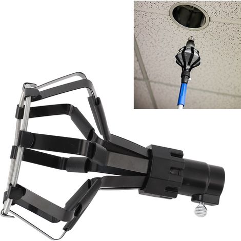 Sustitución de bombillas: Herramienta de inserción de plástico resistente para luces LED y empotradas en techos altos. (1/5)