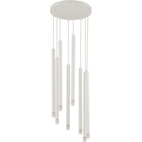 Lampada a sospensione bianca Sopel Laser 8xG9 Sigma (1/2)