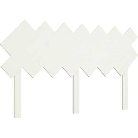 Maison Exclusive - Cabecero de cama madera maciza de pino blanco (1/5)