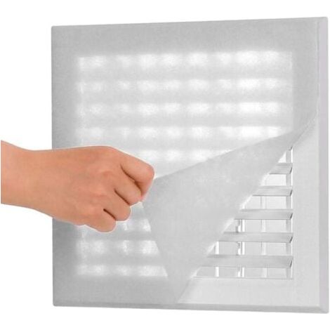 Kit filtre de ventilation pour prises d'air de chauffage et grilles de climatisation Filtre à air électrostatique en coton (1/5)