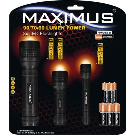 Taschenlampe X3 60 70 90 Lumen - Maximus