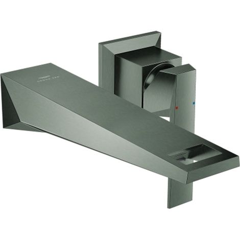 GROHE Grifo de pared de 2 orificios Allure Brilliant 29403 FMS alcance 210mm hard graphite cep., 29403AL0