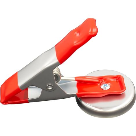Clip magnétique à ressort 4", pour papier, bureau et atelier (1/5)
