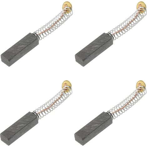 4 spazzole di carbone per motore elettrico, spazzole di carbone per motore elettrico, per utensili elettrici (5  6  20 mm)