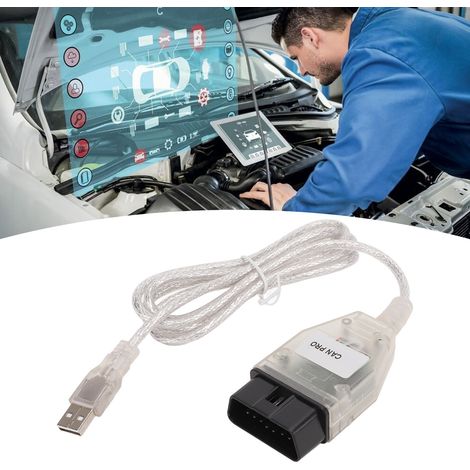 Outil de diagnostic automobile, lecteur de codes OBD2 VAG CAN PRO V5.5.1 (VAG CAN PRO ne possède pas de port USB) (1/5)