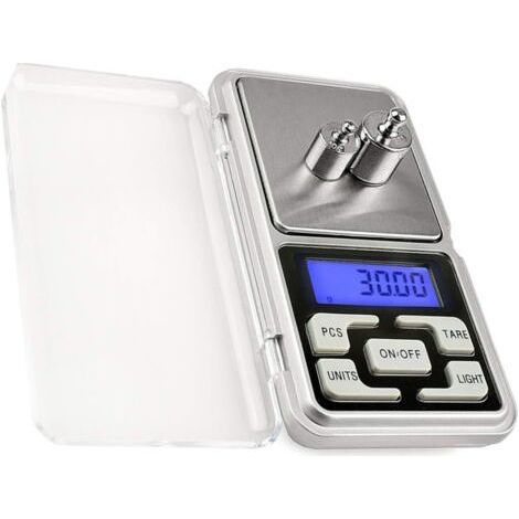 ALLIANDISBalance Digitale de Bijoux de Poche Balance graduée en milligrammes Haute précision 1.1lb / 500g (0.01g) (1/5)