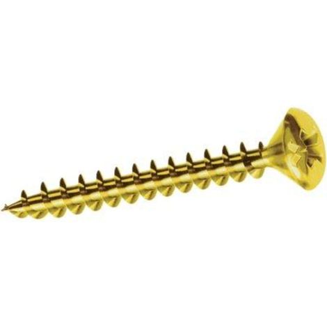 VITE TRUCIOLARE TSC OTTONATA PANELVIT MUSTAD - CAVA PZ FILETTO INTERO 3,5X25 CF=PZ 500 - 1 confezione