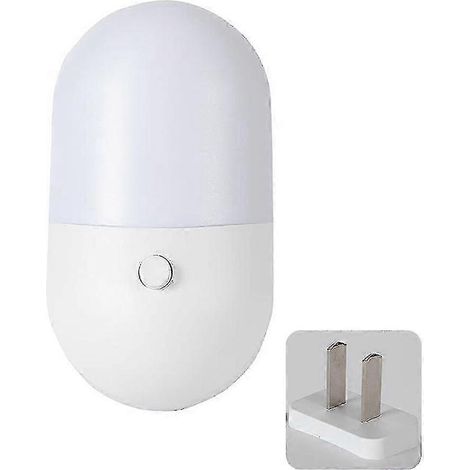 Veilleuse murale LED blanc chaud, luminosité réglable, adaptée à une utilisation directe dans la cuisine. (1/5)
