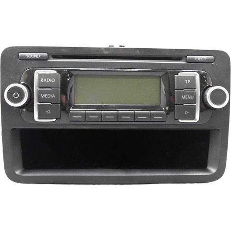 [PRODUIT D'OCCASION] Autoradio VOLKSWAGEN Polo V Phase 1 (6r) 2009-... ♻️ Ref Oe. 3c8057195x - Garantie à vie (1/4)