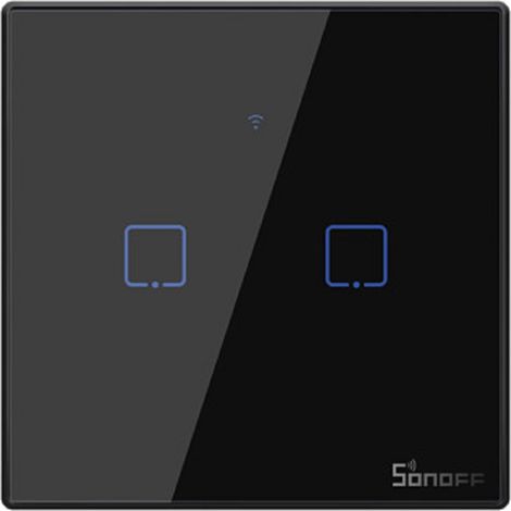 Intelligenter Schalter WiFi + RF 433 Sonoff T3 EU TX (2-Kanal) (1/4)
