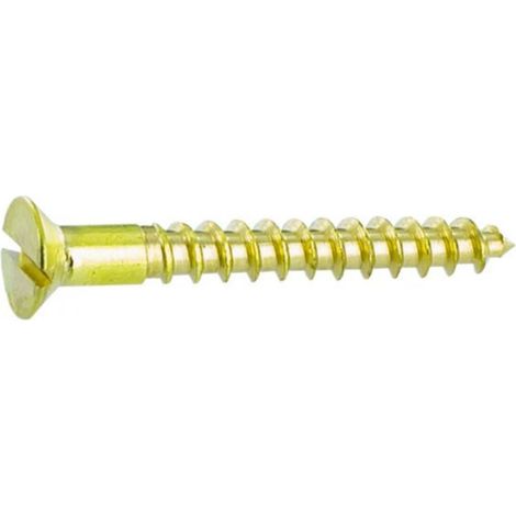 Vis à bois laiton TFx21 INVENTIV 4x20 - Fixation robuste et durable