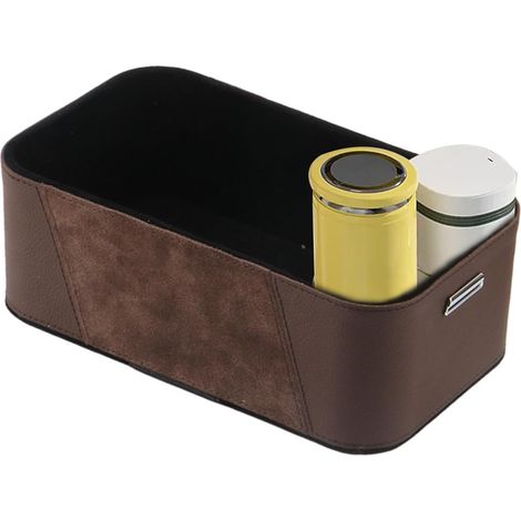 Boîte de rangement pour accoudoirs - Organiseur de console - - Grande capacité - Boîte de rangement pour accoudoirs, pour la famille, les amis, les adultes, les hommes et les femmes (1/5)