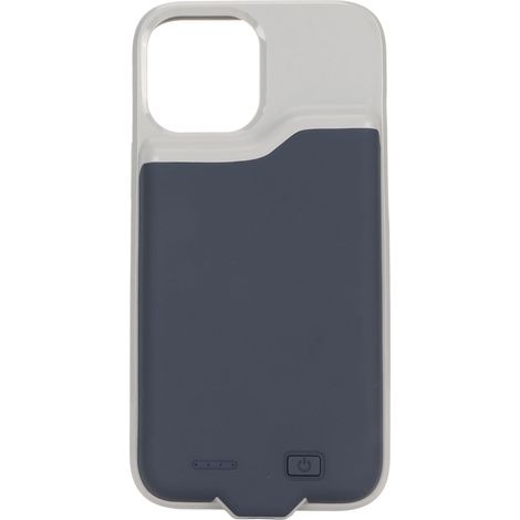 Étui batterie externe 5500mAh 6,7 pouces pour iPhone 12 Pro Max Bleu - Coque de charge portable et chargeur de secours (1/5)
