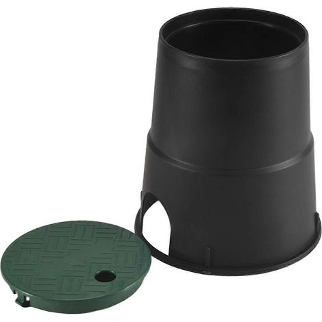 Couvercle de boîte de vanne souterraine de 6 pouces pour pelouse et jardin, couvercle de vanne d'irrigation par arroseur CJY-AquaForge (1/5)