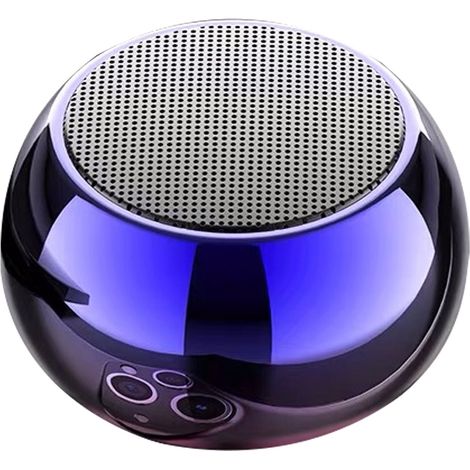 TuseRxln Enceinte portable – Enceinte Bluetooth – Mini enceinte étanche avec caisson de basses – 1 pièce – Noir (1/5)
