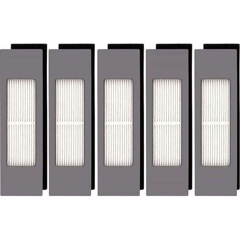 (5 Pièces) N10 Filtre HEPA Pour Robot Aspirateur Ecovacs DEEBOT OZMO N10 N10 Plus 920 950 T8 AIVI Max T9 T5 N5 N7 N8+ N8 Pro Plus (1/4)