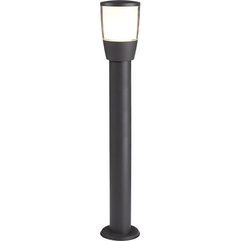 Searchlight Tucson - Paletto luminoso da esterno 1 luce grande grigio scuro IP44, attacco E27 (1/5)