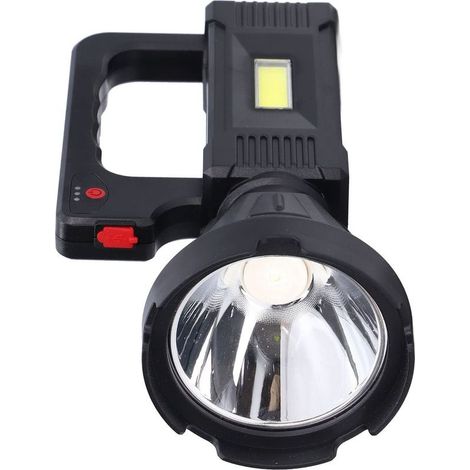 Lampe poche – multi-vitesse – affichage batterie intelligent – chargement USB – hautement étanche – expédition / voyage extérieur (1/5)