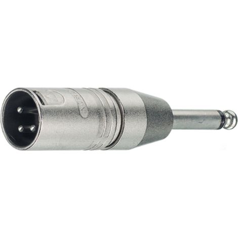 Neutrik NA2MP Adattatore XLR Spina XLR - Spina jack da 6.3 mm Mono 1 pz. (1/3)