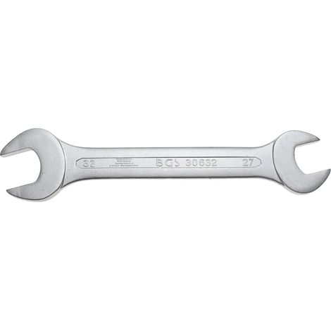 Llave plana bgs technic 27 mm 32 mm cromo mate