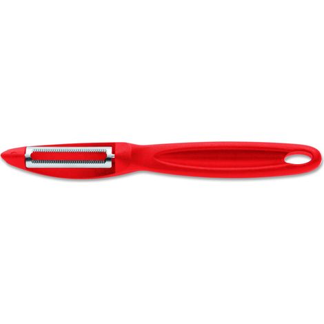 F. DICK Allzweckschüler 18 cm Gemüseschüler rot Klinge mit Zackenschliff