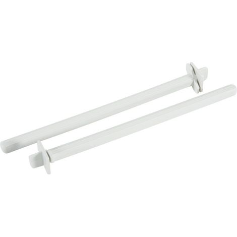 2 Perchoirs plastique beige de 18 cm, pour cage oiseaux. - zolux (1/4)