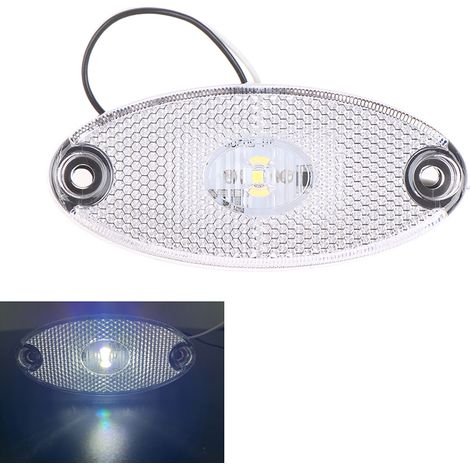 Feux de position latéraux à LED 3 LED 12 V/24 V pour remorques et caravanes (1/5)
