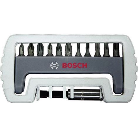 Bosch Accessories 2608522130 Jeu d'embouts 12 pièces vis à fente, cruciforme Phillips, vis Pozidriv, 6 pans intérieurs (1/5)