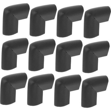 Protège-coins de transport, mousse, noir, forme U, antichoc (1/5)