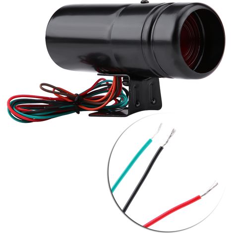 Einstellbarer roter LED-Drehzahlmesser (11000 U/min) für Autos und Motorräder, Drehzahlmesser mit Gangschaltanzeige (1/5)
