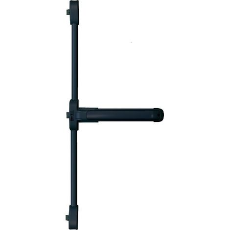 942608455TA Serratura antipanico Push Idea, lato 3 punti - Nero