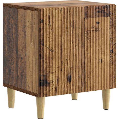 Nachttisch Altholz 43 x 34,5 x 50 cm Holzwerkstoff vidaXL