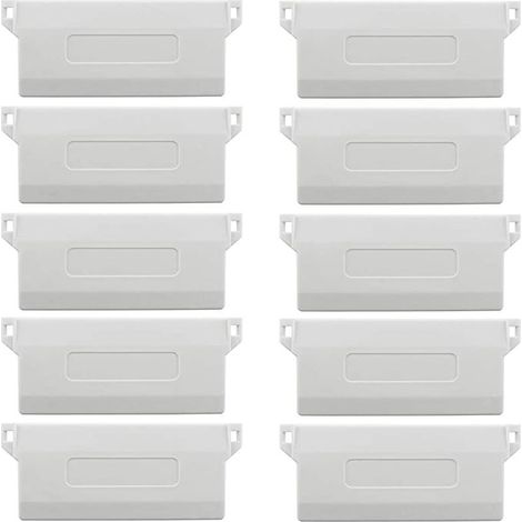 Plaque de base de 89 mm pour stores verticaux, ensemble de 10 pièces, accessoires pour stores verticaux. (1/5)