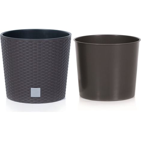 Vaso rotondo Rato DRTUS250L con inserto  Umbra (1/3)