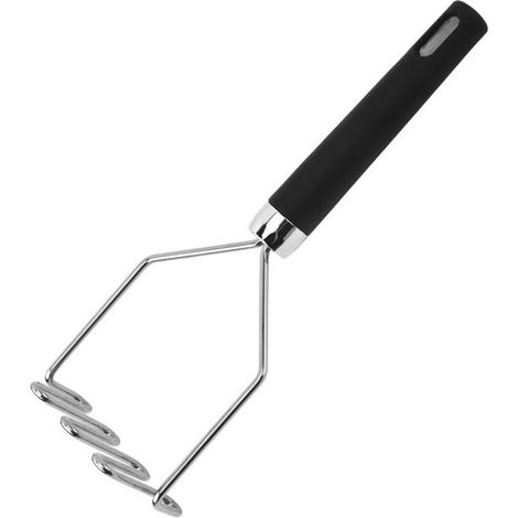 Presse-purée en acier inoxydable – 24 cm – Poignée ergonomique – Professionnel – Cuisine (1/5)