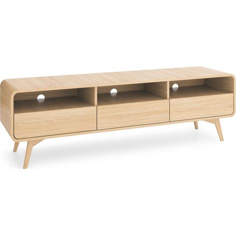 Mobile porta TV, rovere Vincenza, 180 x 52 x 39 cm (1/5)