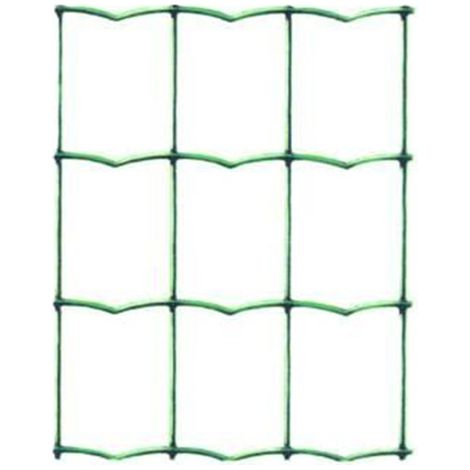 RETE ELETTROSALDATA PLASTIFICATA ONDULATA maglia 75x50 cm.120h 25 MT FER232197