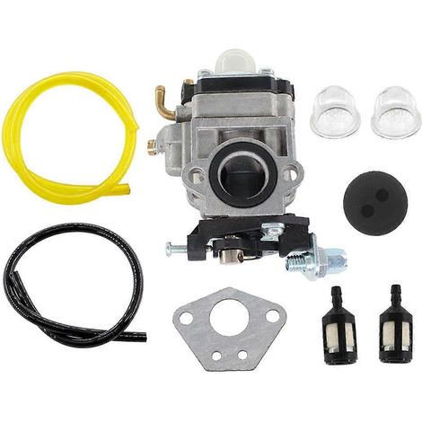 Kit de conduite de carburant de carburateur de 15 mm pour tarière Powermate modèle PEA438, moteur 43 cm3, joint de carburateur A201112 (1/5)
