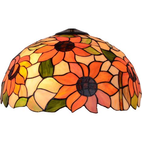 Abat-jour Tiffany en vrac série diamant D-40cm