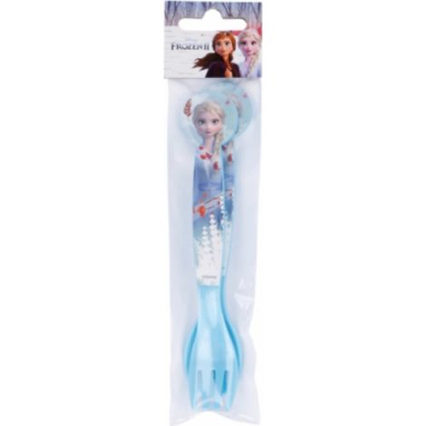STOR SET DE 2 CUBIERTOS PP FROZEN II BLUE FOREST - STOR