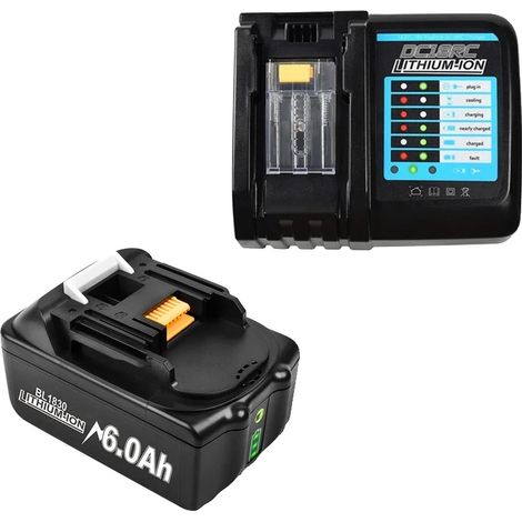 Batterie, Performance 18V, Capacité 6,0Ah, 1 ensemble (1/2)