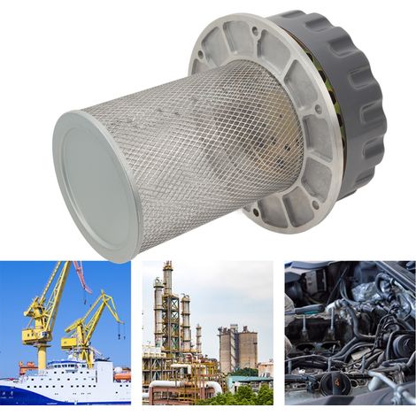 Hydraulischer Luftfilter QUQ5 für den Einfüllstutzen des Kraftstofftanks, Filterflanschdurchmesser: 197 mm, Filterhöhe: 395 mm, Flanschlänge: 270 mm (1/5)