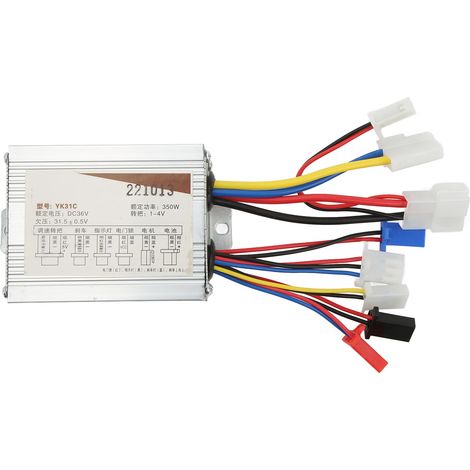 Variateur de vitesse pour moteur à balais 350W, contrôle précis et stable, protections multiples, régulateur 36V pour vélo électrique et trottinette (1/5)