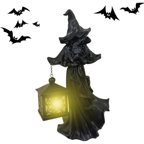 Figurines Halloween - Statue Sorcière Effrayante Décorations Halloween