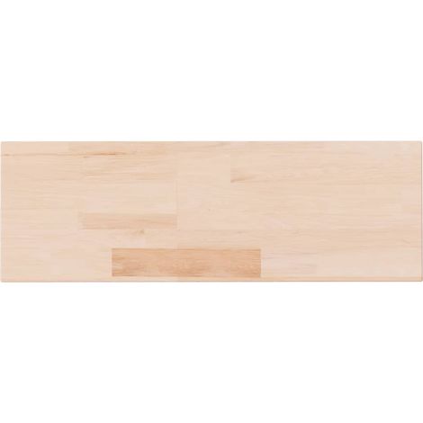 Panneau d'étagère 60x20x4 cm Bois de chêne massif non traité (1/5)