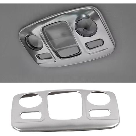 Passend für Peugeot 4008 und 5008, Interieur-Modifikation in silbernem Edelstahl: Mittelkonsole mit glänzenden Zierleisten auf beiden Seiten, Türgriffe innen und Schalthebel. (1/5)