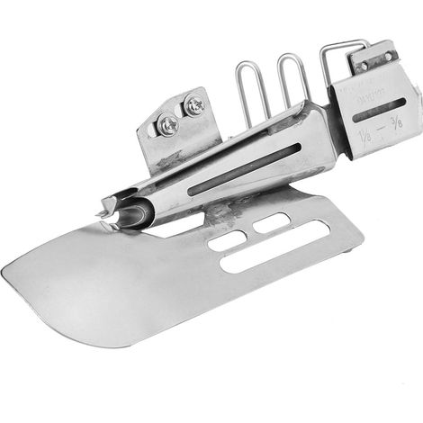 Surjeteuse à ourlet à angle droit, accessoire de pliage pour machine à coudre industrielle, double pliage 3/8 1 cm/0,4 po (1/5)
