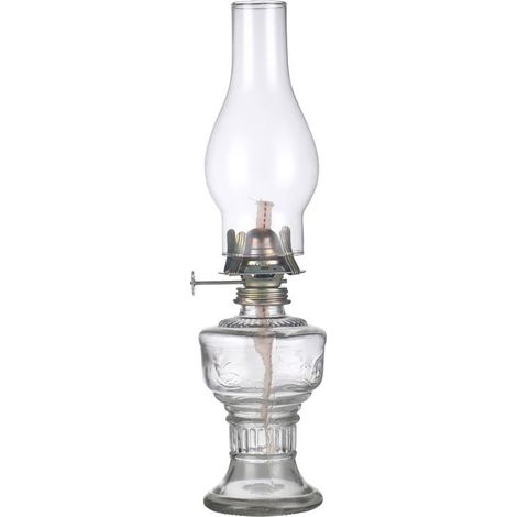33 CM / 13 Pouces Lampe à Huile Lanterne de Kérosène Vintage Lampe à Pétrole pour Intérieur Extérieur (1/5)