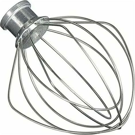 Stainless steel whisk, compatible with KitchenAid K45WW WP9704329 KSM150 KSM160 K45 KSM90 food processor accessories (1/5)
